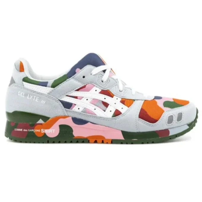 Asics x COMME des GARCONS SHIRT Gel-Lyte 3 « Colorful Camo »