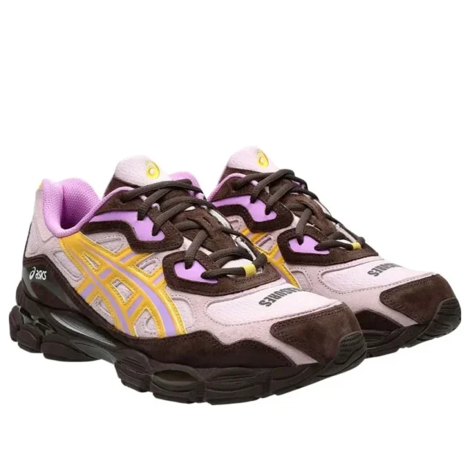 Asics x Pleasures Gel-NYC « Pink Brown »