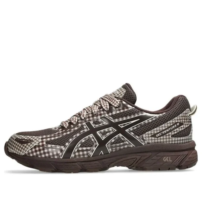 Asics x Story mfg. GEL-Venture 6 « Reddish Brown Gingham »