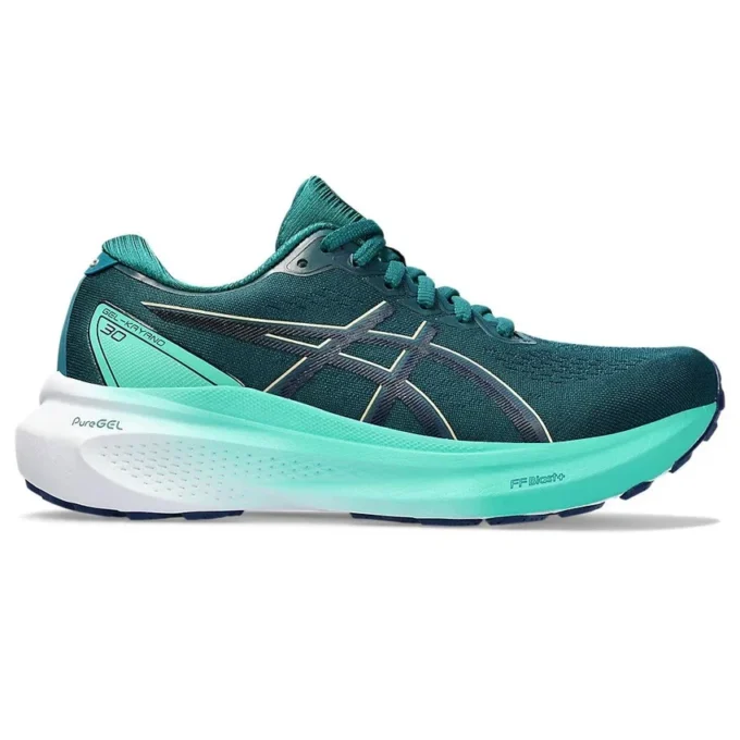 Baskets de course Gel-Kayano 30 « Bleu sarcelle et blanc »