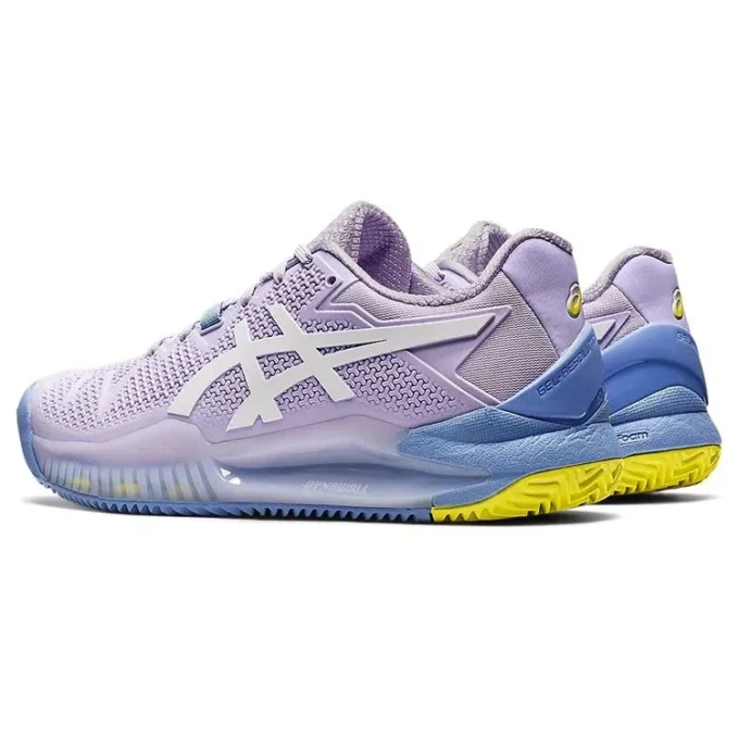 Baskets de tennis GEL-Resolution 8 « Lilac Blue »