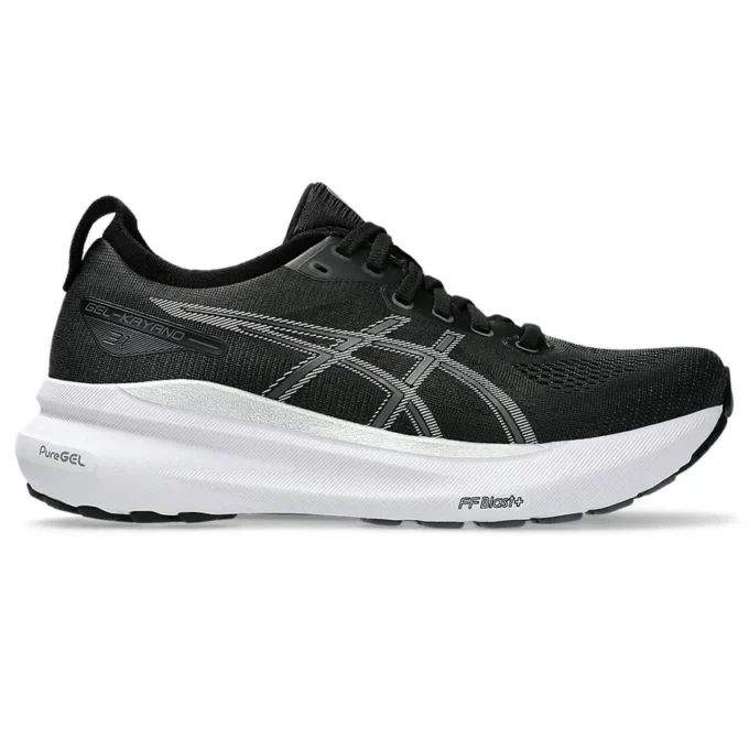 Baskets Gel-Kayano 31 Wide « Black Pure Silver »