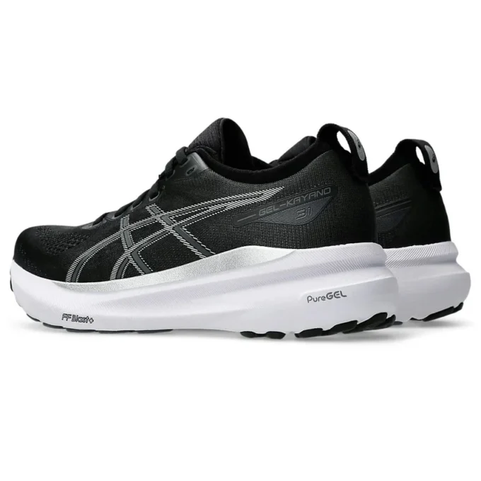 Baskets Gel-Kayano 31 Wide « Black Pure Silver »