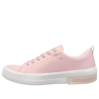 Baskets Gel-Lasiro à semelle épaisse « Rose Blanc »