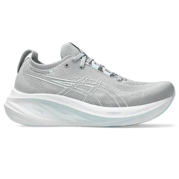Baskets Gel-Nimbus 26 « Gris Blanc »