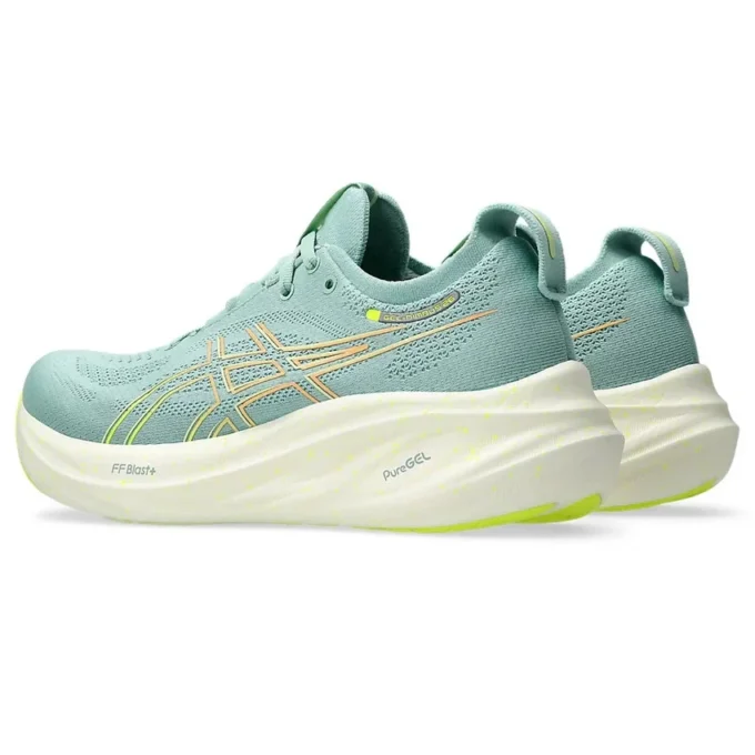 Baskets Gel-Nimbus 26 « Light Celadon Safety Yellow »