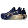 Baskets Gel-Nimbus 26 « Navy Silver Gold »