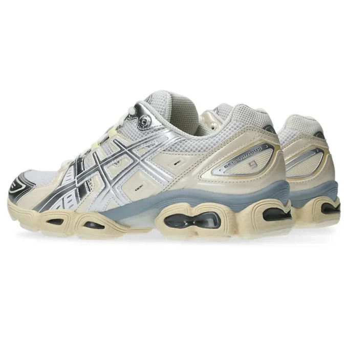 Baskets Gel-Nimbus 9 « White Pure Silver »