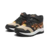 Baskets hauts LAZERBEAM « Black Orange Beige »
