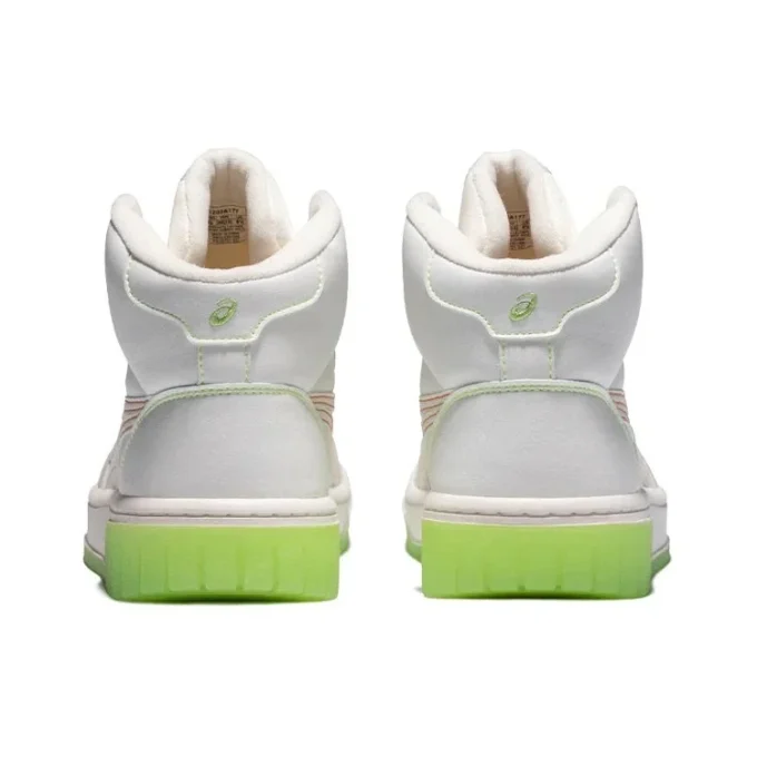 Baskets montantes unisexes Court Mz-Hi Blanc/Vert