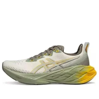 Baskets Novablast 4 « Blanc Vert Jaune »