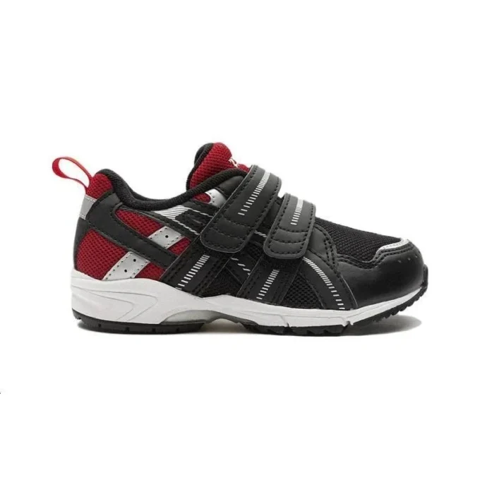 Baskets Suku « Noir Rouge »
