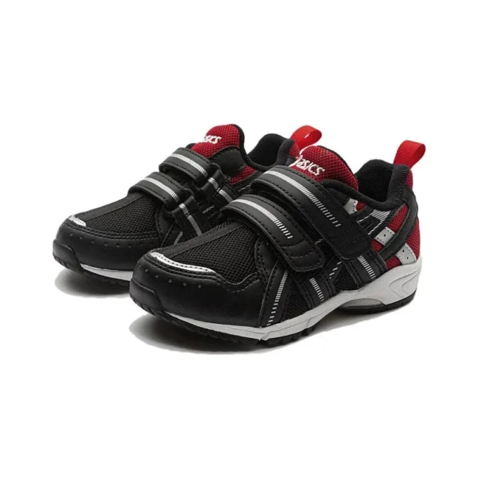 Baskets Suku « Noir Rouge »