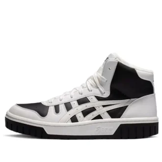 Baskets à talons hauts unisexes Court Mz-Hi Blanc/Noir