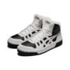 Baskets à talons hauts unisexes Court Mz-Hi Blanc/Noir