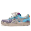 Baskets unisexes Rick and Morty x Asics Court-MZ Bleu/Violet