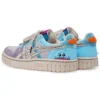 Baskets unisexes Rick and Morty x Asics Court-MZ Bleu/Violet