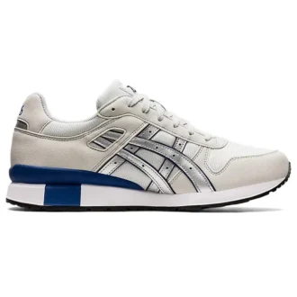 Bleu clair Léger Respirant Sport Blanc Argent