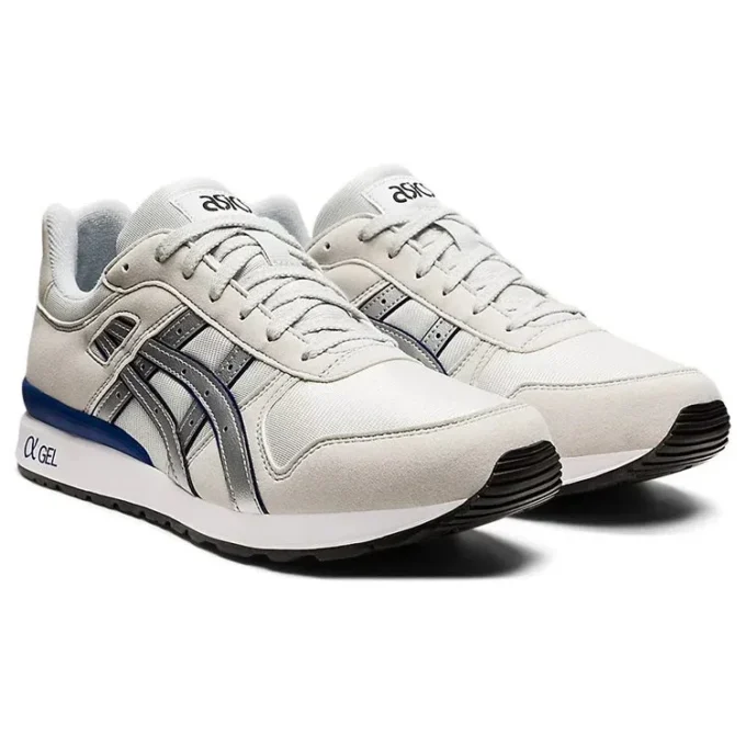 Bleu clair Léger Respirant Sport Blanc Argent