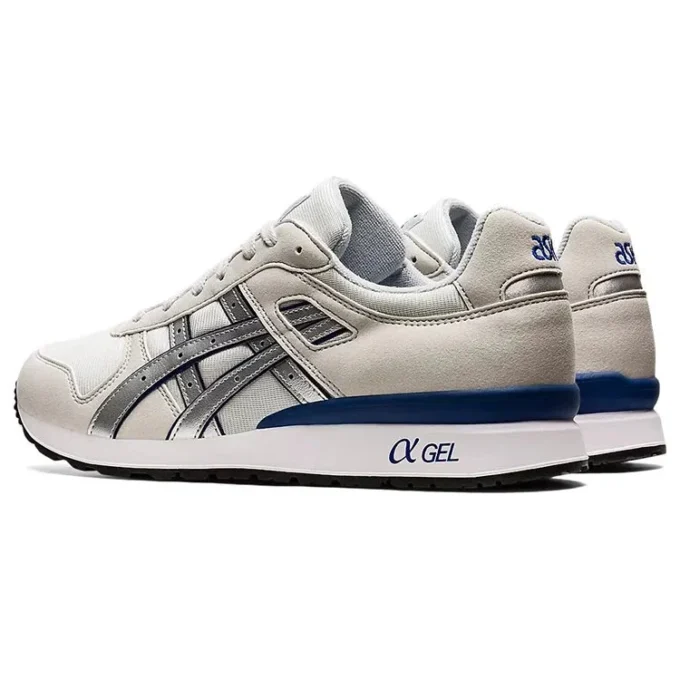 Bleu clair Léger Respirant Sport Blanc Argent