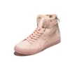 Chaussures décontractées tendance Dc Retro High Top Plus en velours