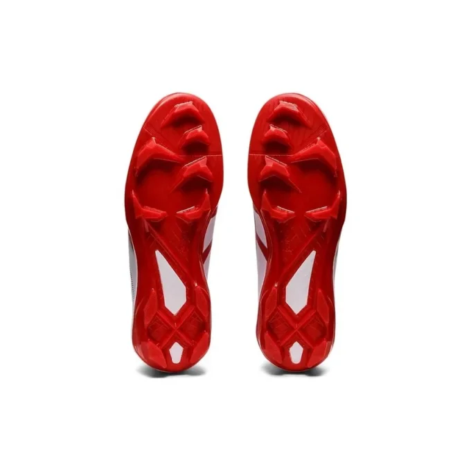 Chaussures de baseball à crampons Star Shine III « Blanc Rouge »