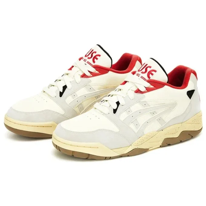 Chaussures de basket Gel-Fuse Kigo « White Beige Red »