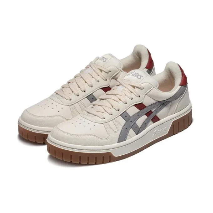 Chaussures de skate casual unisexes Court MZ Retro Beige Gris