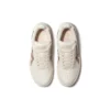 Chaussures de skate casual unisexes Court MZ Retro Blanc Marron