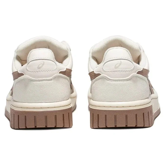 Chaussures de skate casual unisexes Court MZ Retro Blanc Marron