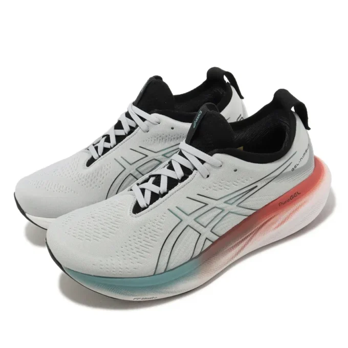 Chaussures Gel-Nimbus 25 « Gris Blanc Noir »