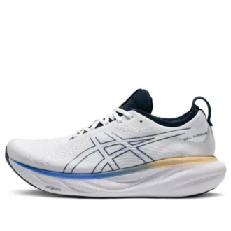 Chaussures Gel-Nimbus 25 « White Illusion Blue »