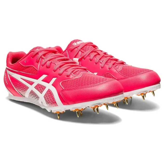 Chaussures à pointes d&rsquo;athlétisme Effort 13 « Bright Pink White »