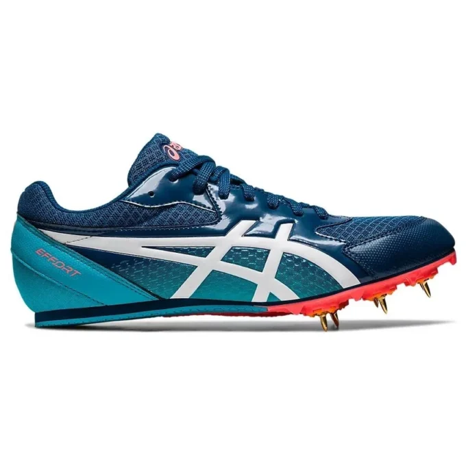 Chaussures à pointes d&rsquo;athlétisme Effort 13 « Navy Aqua Blue Black »