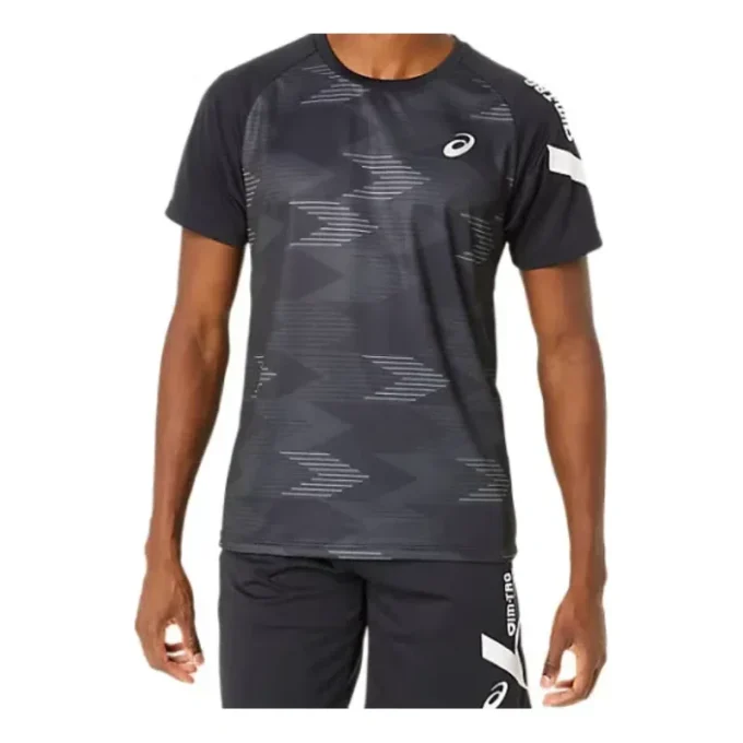 Chemise à manches courtes A-I-M Dry Graphic « Performance Black »