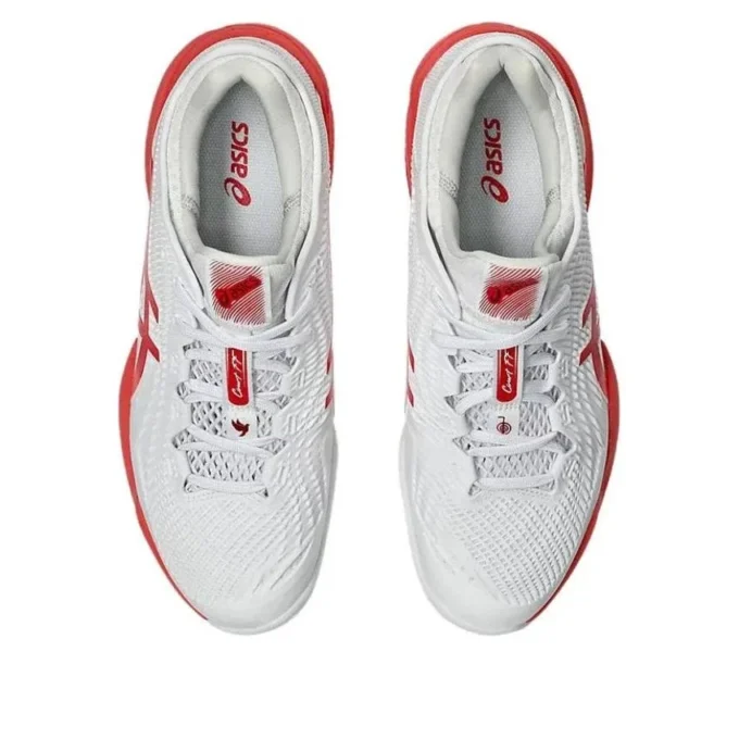 Court FF 3 Novak Clay « Blanc/Rouge électrique »