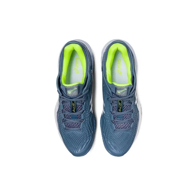 Court FF 3 OC « Bleu acier/Lime »