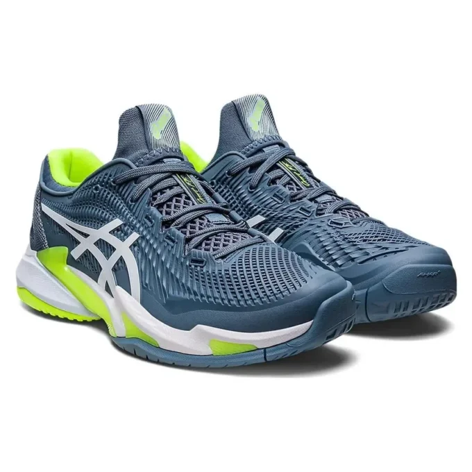 Court FF 3 « Steel Blue Lime »