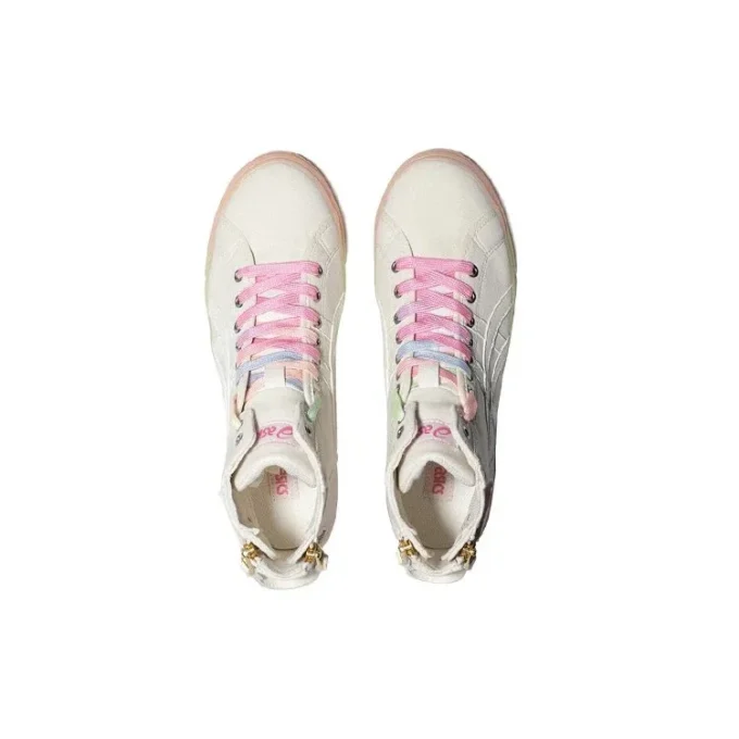 Double Clutch Milk White Retro Casual High Board Chaussure « White Pink »
