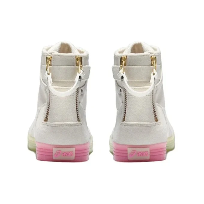 Double Clutch Milk White Retro Casual High Board Chaussure « White Pink »