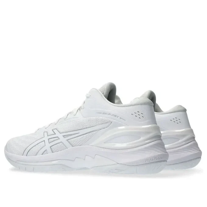 Gel-Burst 28 4E Wide « White Pure Silver »