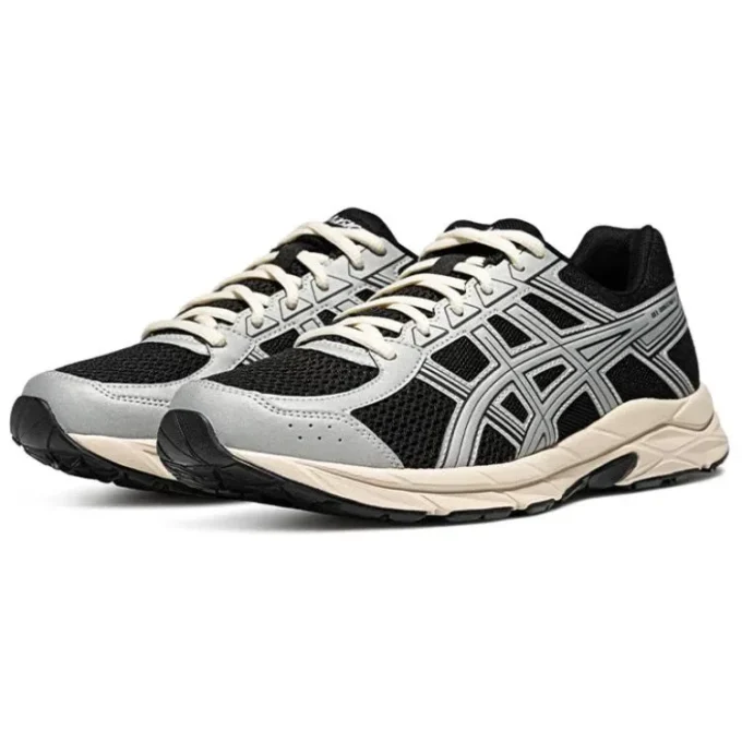 GEL-Contend 4 Runnings « Noir Argent Blanc »