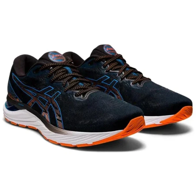 Gel-Cumulus 23 4E Wide « Black Reborn Blue »