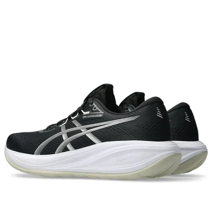 Gel-Cumulus 28 4E Extra Wide « Black White »