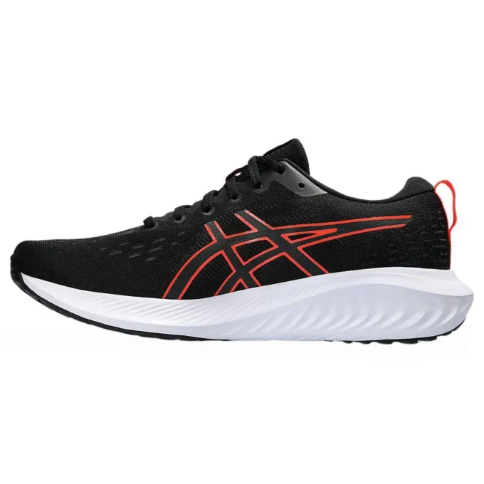 Gel-Excite 10 Extra Wide « Noir Rouge Vif »