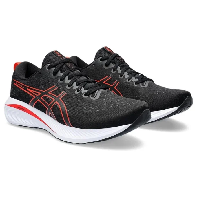 Gel-Excite 10 Extra Wide « Noir Rouge Vif »