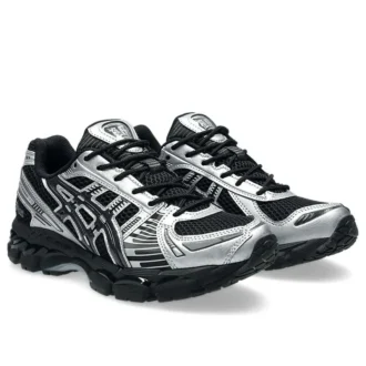 Gel-Kayano 12.1 « Black Pure Silver »