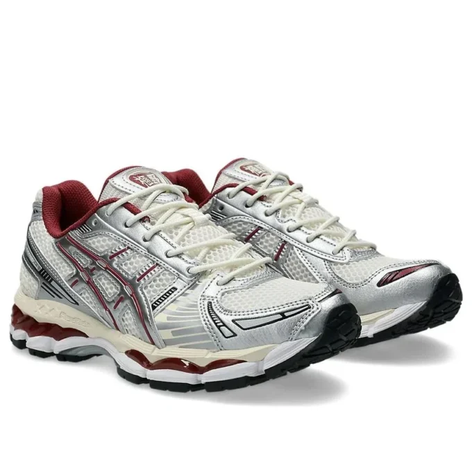 Gel-Kayano 12.1 « Silver Burgundy »
