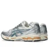 Gel-Kayano 14 « Birch Pure Silver Teal Gold »