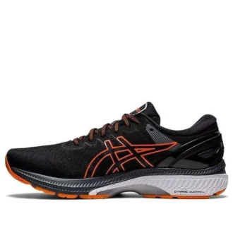Gel-Kayano 27 4E Wide « Black Marigold Orange »